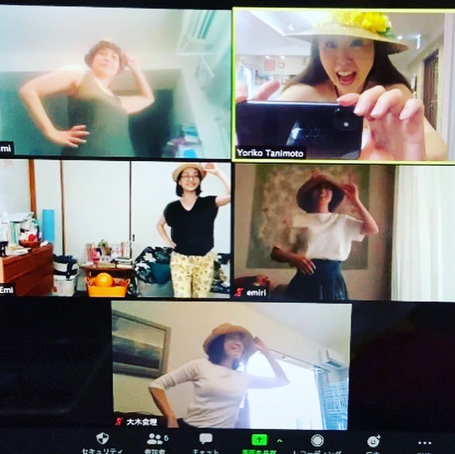 zoom フラワークショップ