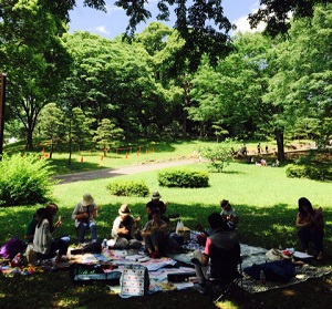 代々木公園 ピクニック ウクレレ