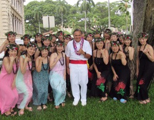 ハワイツアー イオラニ宮殿 ロイヤルハワイアンバンド