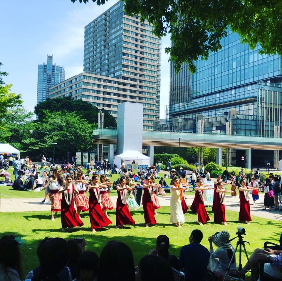 東京ミッドタウン ハワイフェスティバル